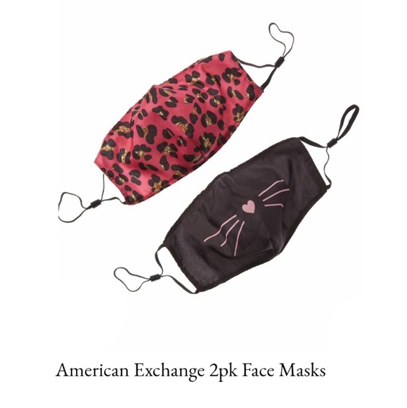 American Exchange Accessories - American Exchange 2pk Face Masks